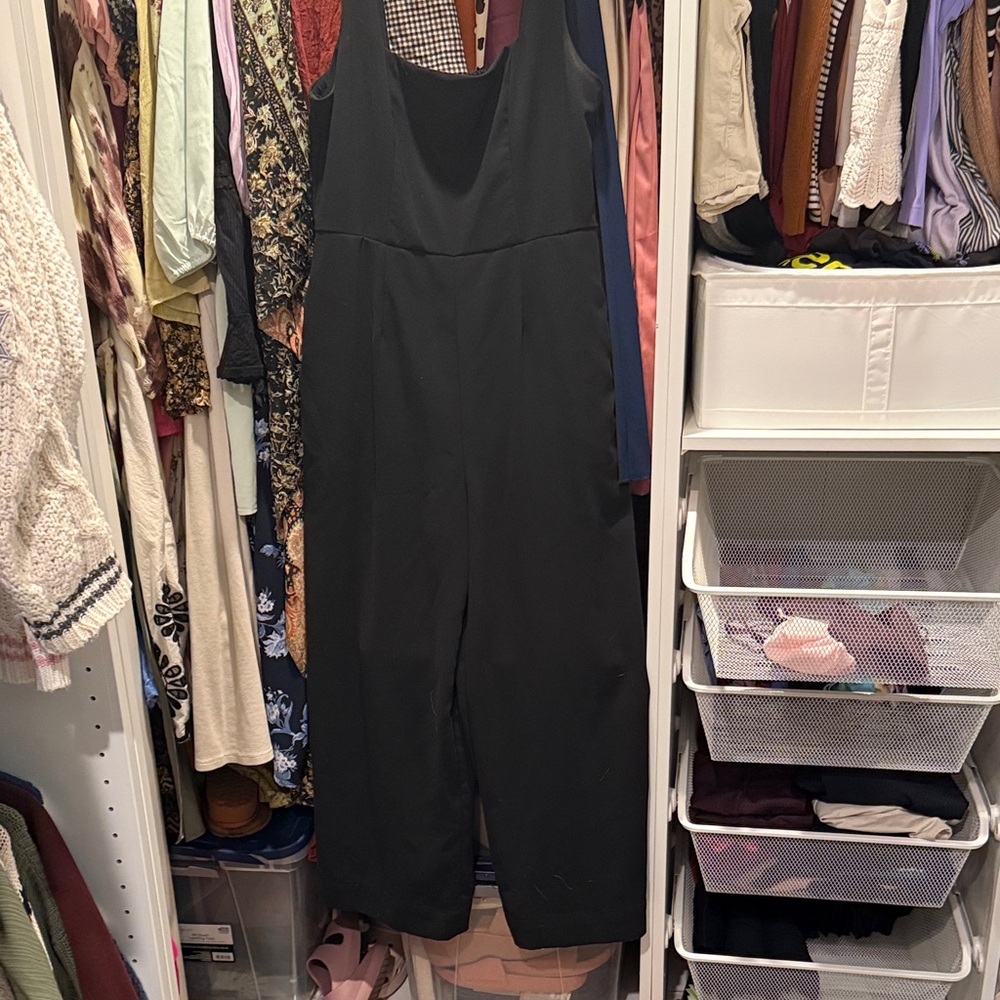 a new day Black Jumpsuit